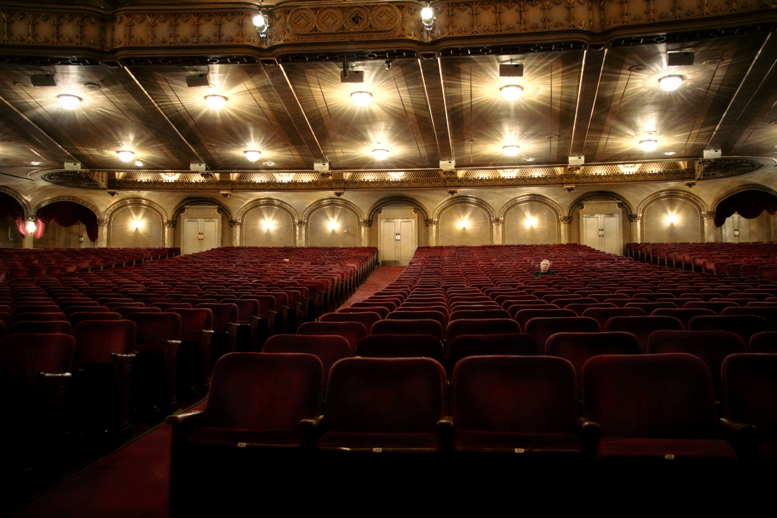"Empty Theatre (almost)"by Kevin Jaako, licensed under CC BY 2.0