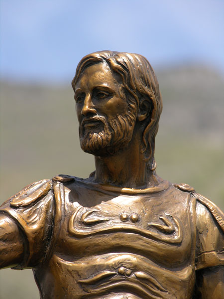 statue of Hermann / Arminius, by DJB for www.iconbronze.com