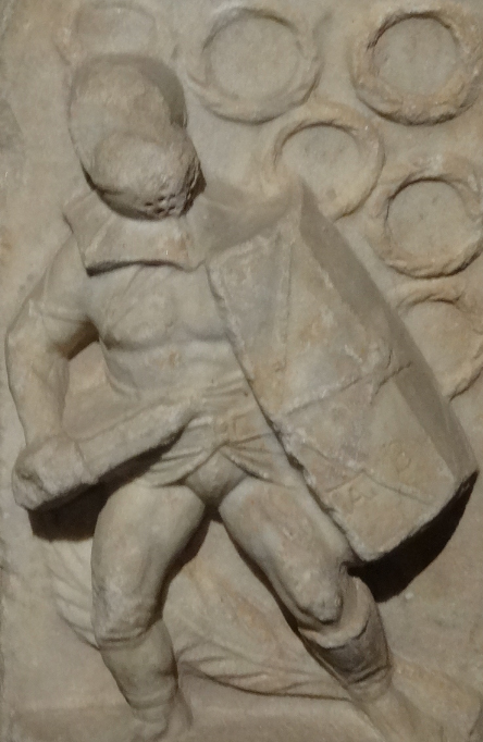 Stele of gladiator, Istanbul Archaeological Museums