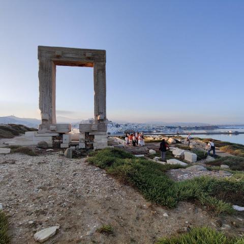 Filming Phaethon on Naxos