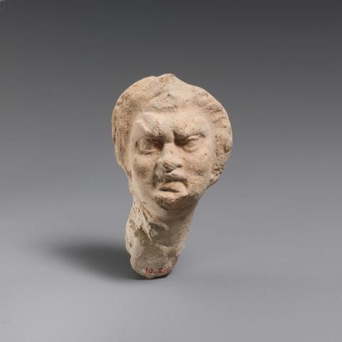Figure 1: Terracotta head of an old woman, 3rd–2nd century B.C. Image courtesy of the Metropolitan Museum of Art.