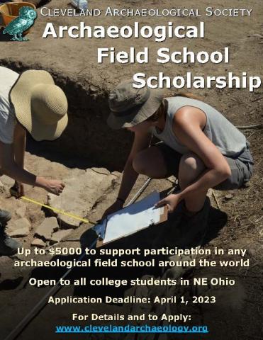 Archaeological Field School Scholarship 