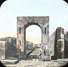 "Gate, Pompeii, Italy". Brooklyn Museum, Goodyear. 