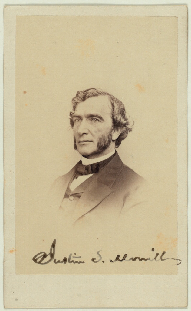 Figure 1: Justin S. Morrill (ca.1861-1865) (Photo via the Library of Congress, Civil War Photograph Album).
